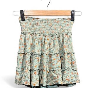💰BOGO FREE Adorable Boho Floral Print Skirt
